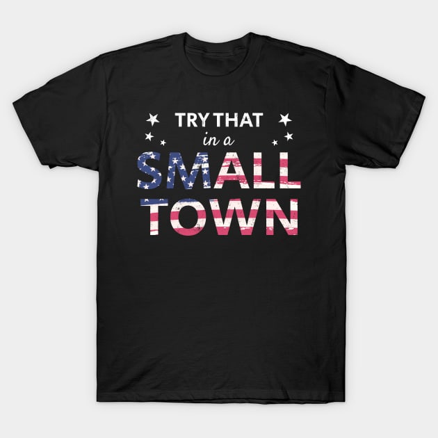 Try that in a small town .DNS T-Shirt by CoinDesk Podcast